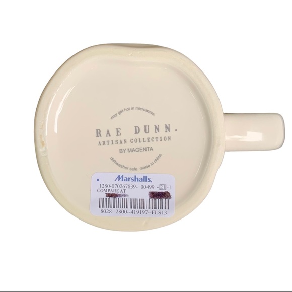 Rae Dunn LOVE Mug White Black Large Long Letters Ceramic Coffee Tea NWT 2017 OG - Picture 8 of 11